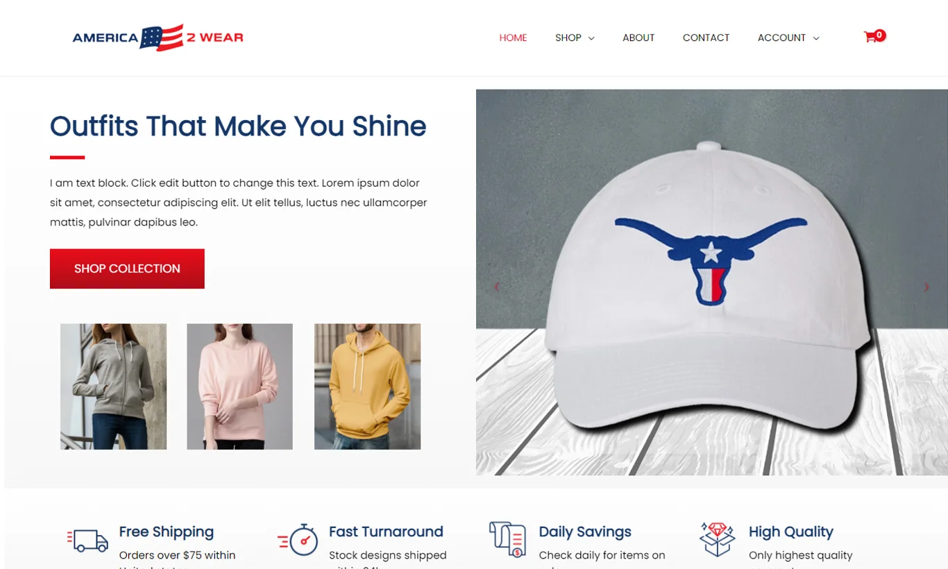 America 2 Wear
