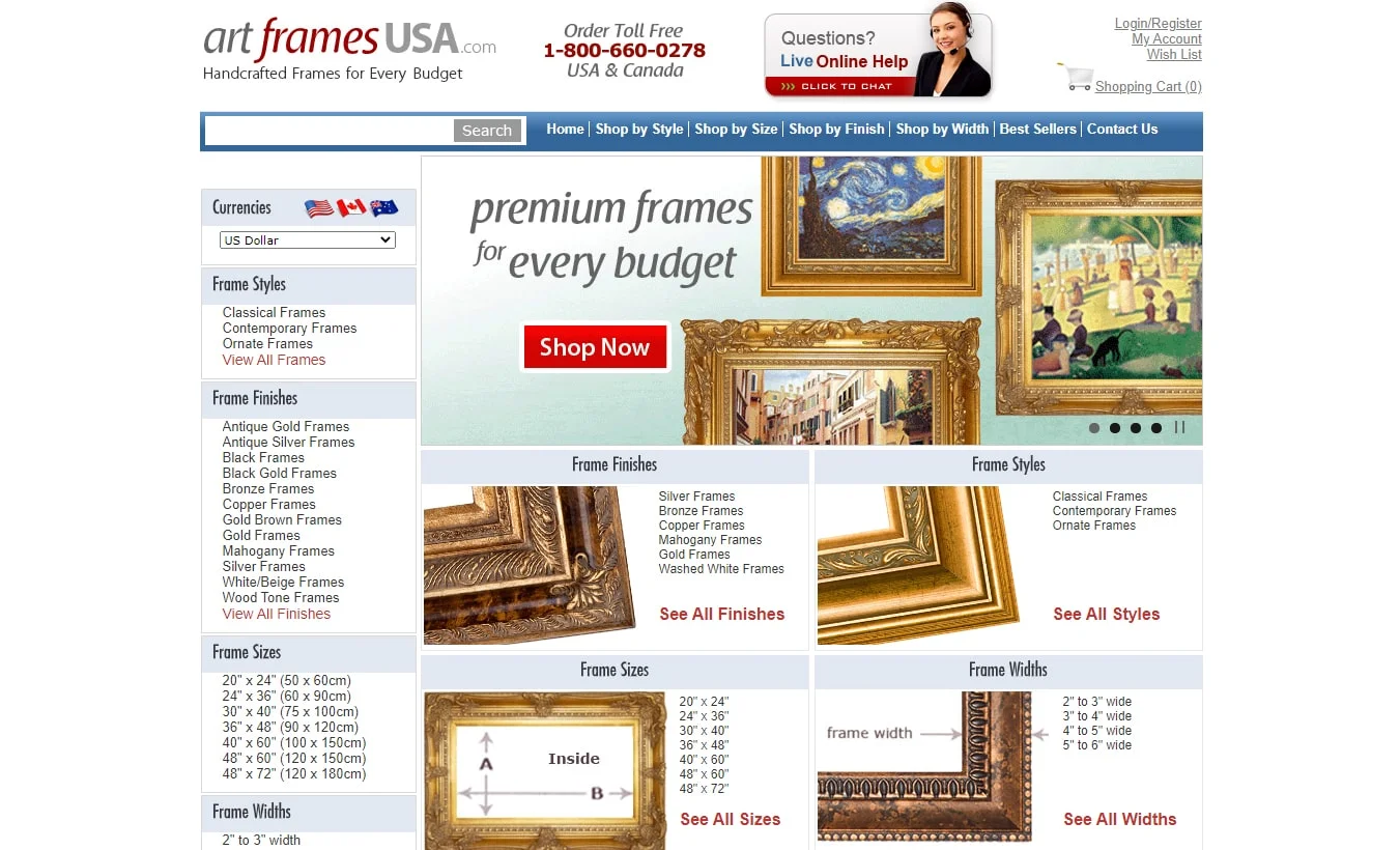 Art Frames USA