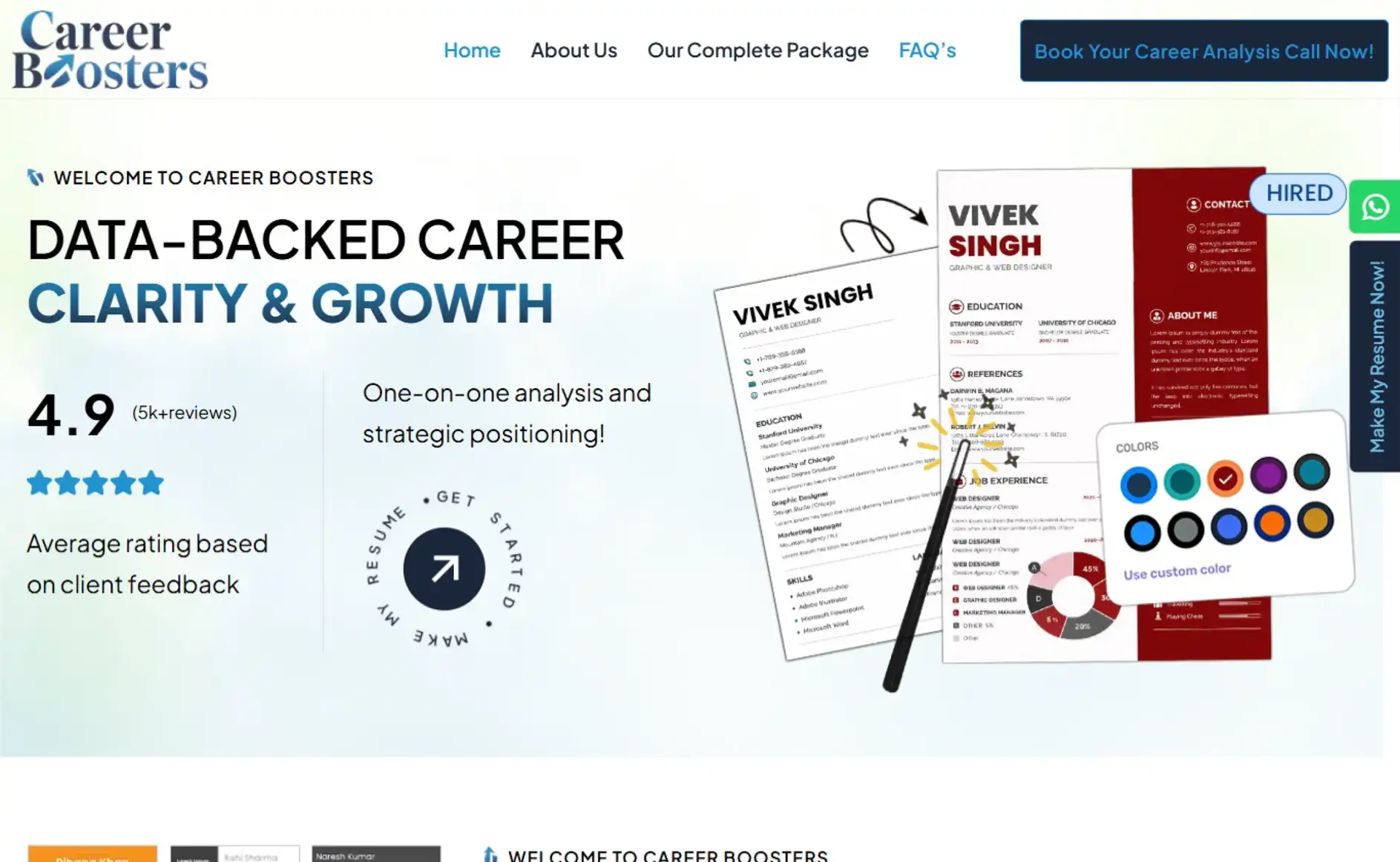 Careers Booster