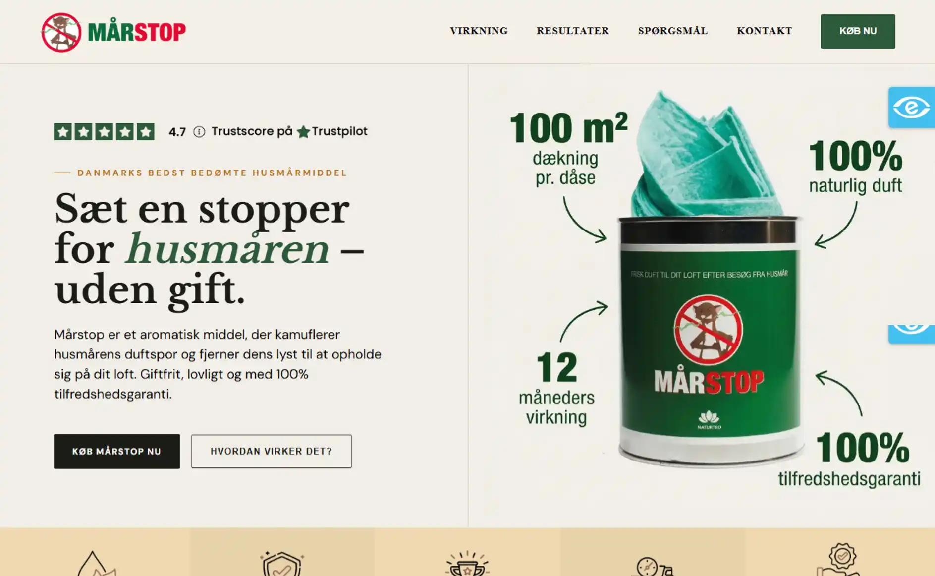 Mårstop