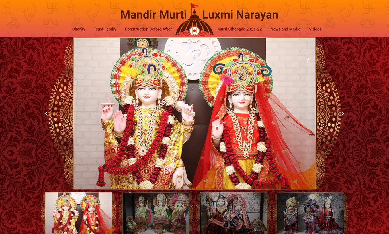 Mandir Murti Luxmi Narayan